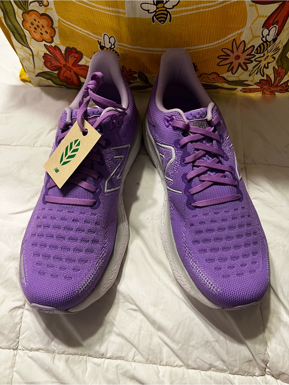 New Balance Women's Lavender Athletic Running Shoes